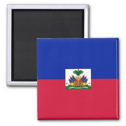 Haiti Haitian Flag Magnet