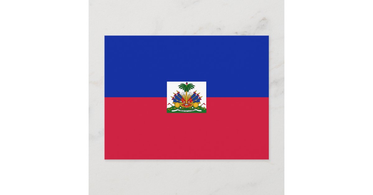 haiti country flag map shape symbol poster, Zazzle