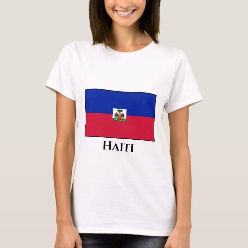 Haiti Haitian Flag T_Shirt