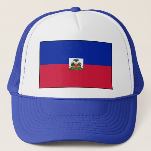 Haiti â Haitian Flag Trucker Hat