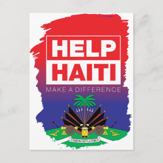 Haiti_Help Postcard