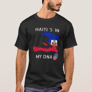 Haiti Is In My DNA Haitian flag day Pride Haiti Pu T-Shirt