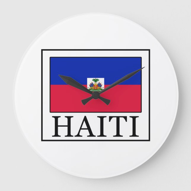 Haiti Large Clock (Front)