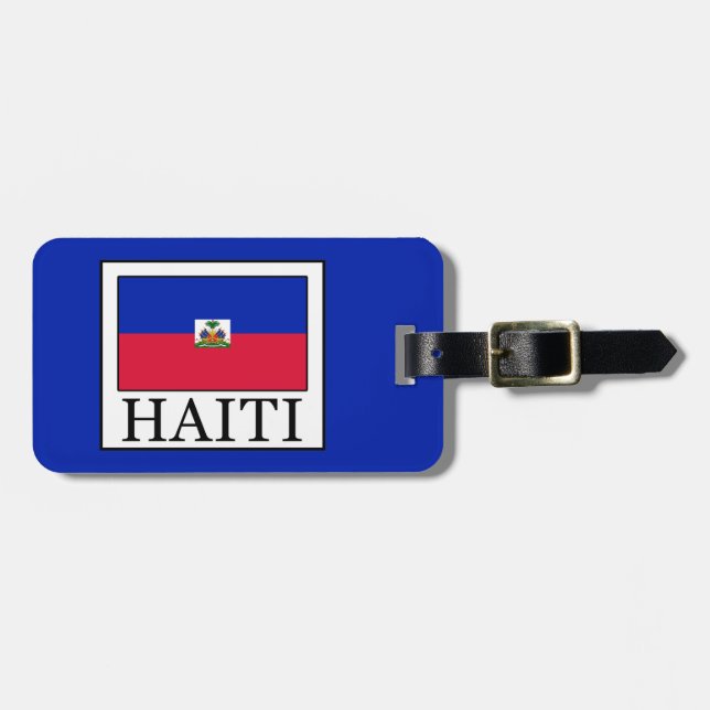 Haiti Luggage Tag (Front Horizontal)