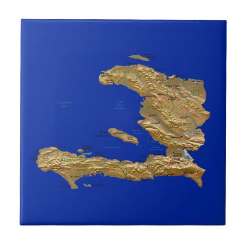 Haiti Map Tile