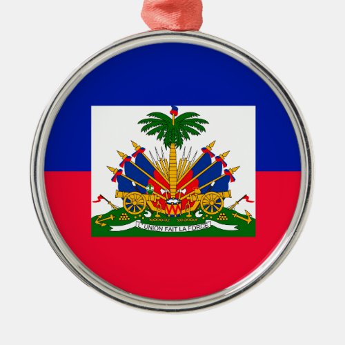 Haiti Metal Ornament