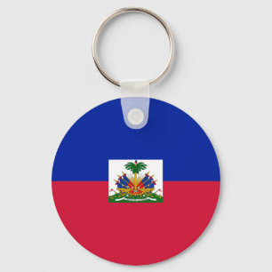Haiti National World Flag Keychain