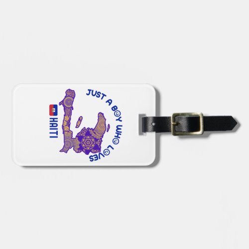 Haiti North America Country Luggage Tag