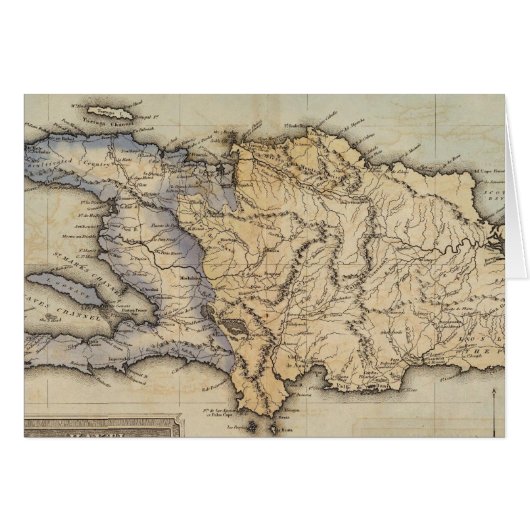 Haiti or Saint Domingo (Front Horizontal)