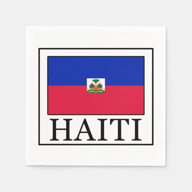 Haiti Paper Napkins (Front)