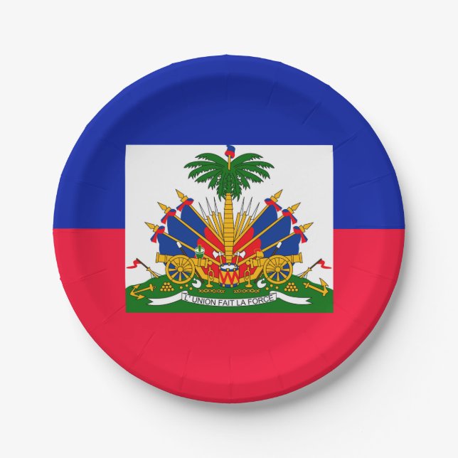 Haiti Paper Plates (Front)