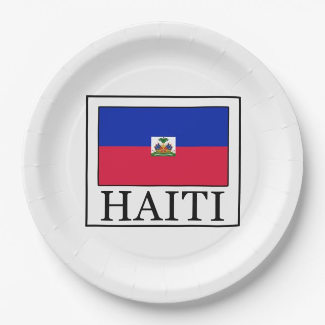 Haiti Paper Plates (Front)