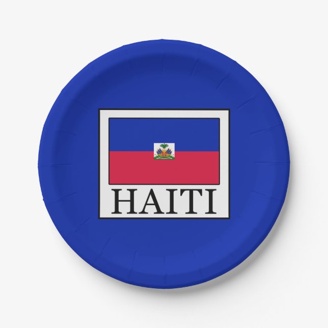Haiti Paper Plates (Front)