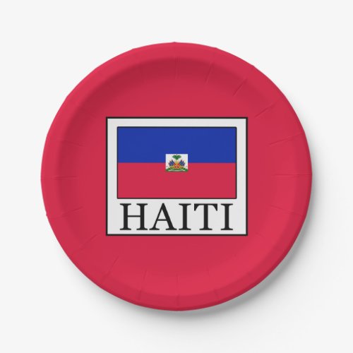 Haiti Paper Plates