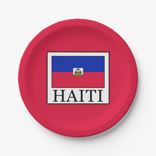 Haiti Paper Plates (Front)