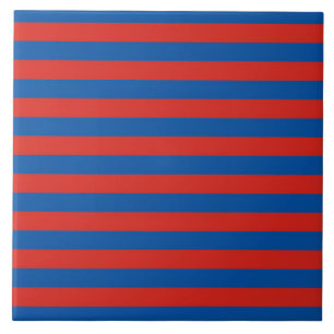 Haiti Paris flag stripes symbol pattern country re Ceramic Tile