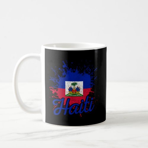Haiti Patriotic Haitian Pride Flag Haiti Coffee Mug