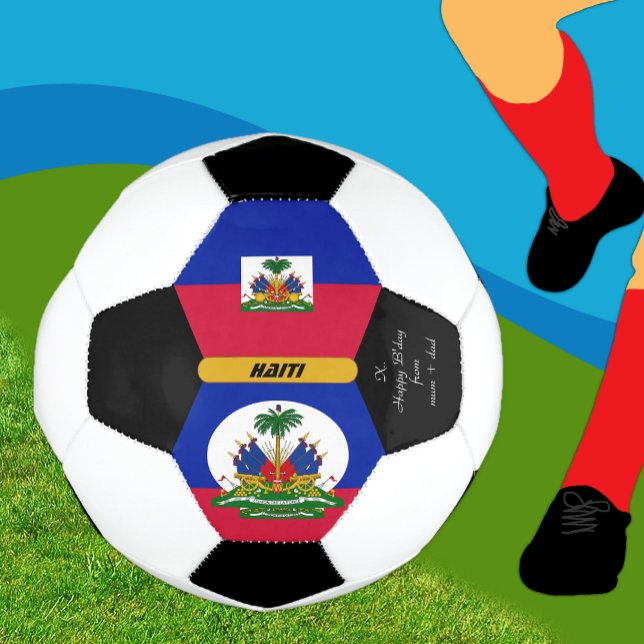 Haiti Personalized, Flag, Photo Soccer Ball (Creator Uploaded)