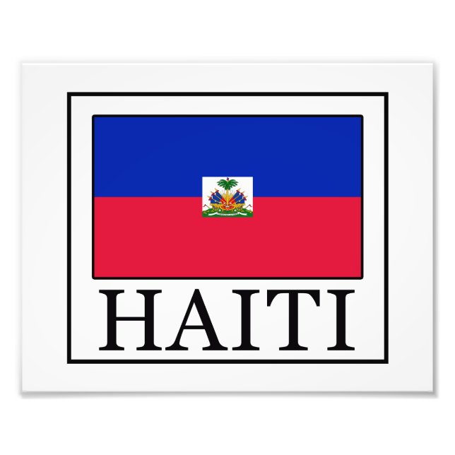 Haiti Photo Print (Front)