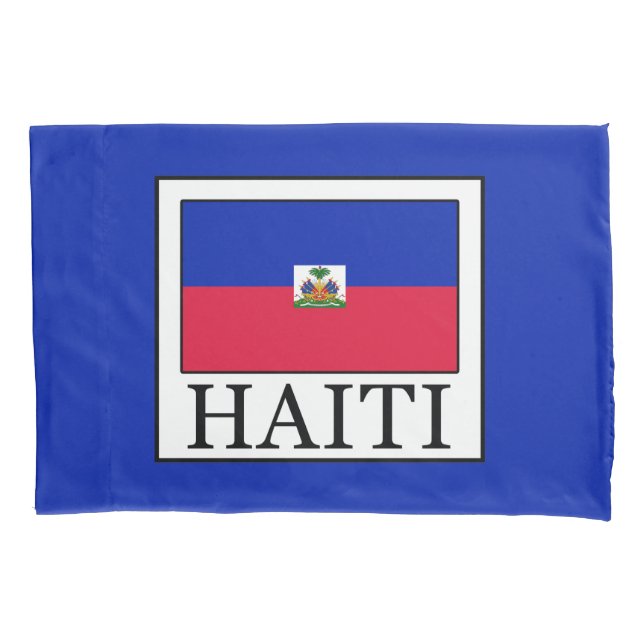 Haiti Pillow Case (Front-Left)