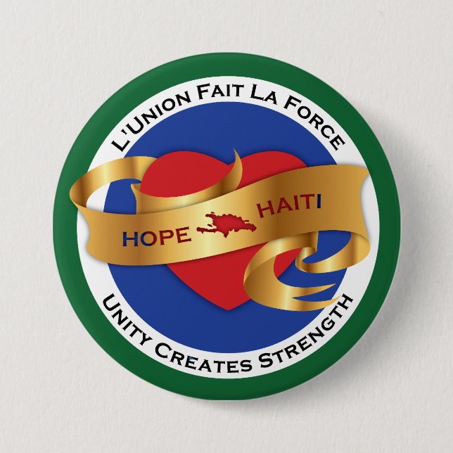 Haiti Relief Valentine Buttons (Front)
