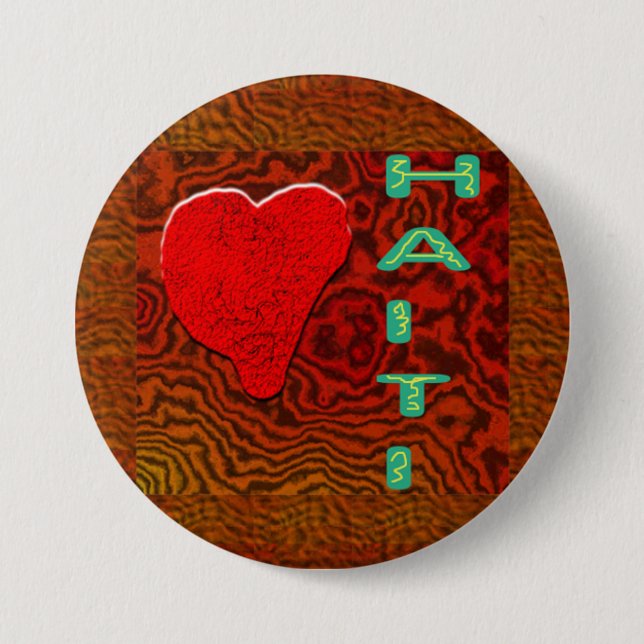 Haiti Relief Valentine Buttons (Front)