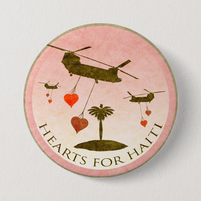 Haiti Relief Valentine Buttons (Front)