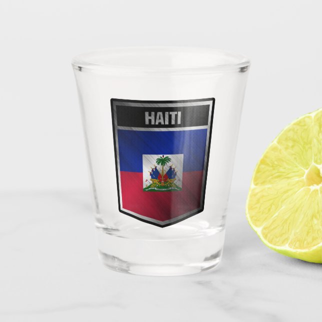 Haiti Shot Glass (Front)