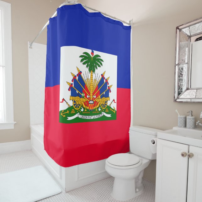 Haiti Shower Curtain (In Situ)