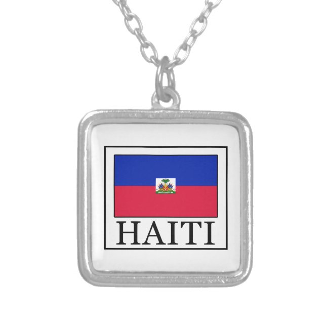 Haiti Silver Plated Necklace (Front)