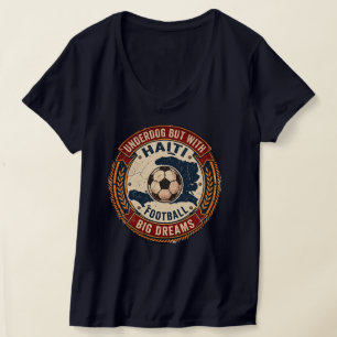 Haiti Soccer Jersey World Cup 2026 Underdog  T-Shirt