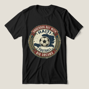 Haiti Soccer Jersey World Cup 2026 Underdog  Tri-Blend Shirt