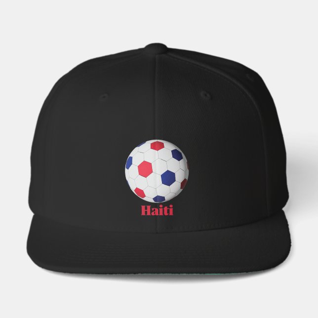 Haiti Soccer Visor (Front)