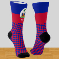 Haiti Socks, Haitian flag fashion / sports