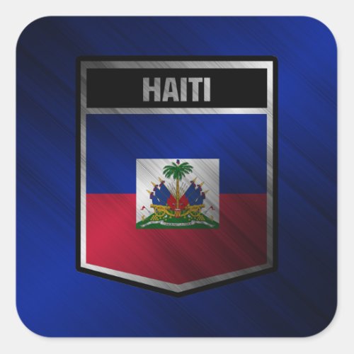 Haiti Square Sticker