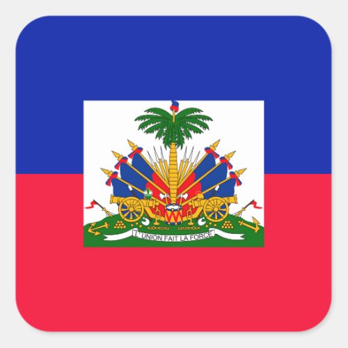 Haiti Square Sticker