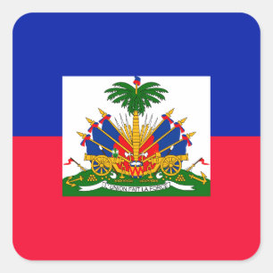Haiti Square Sticker