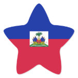 HAITI STAR STICKER