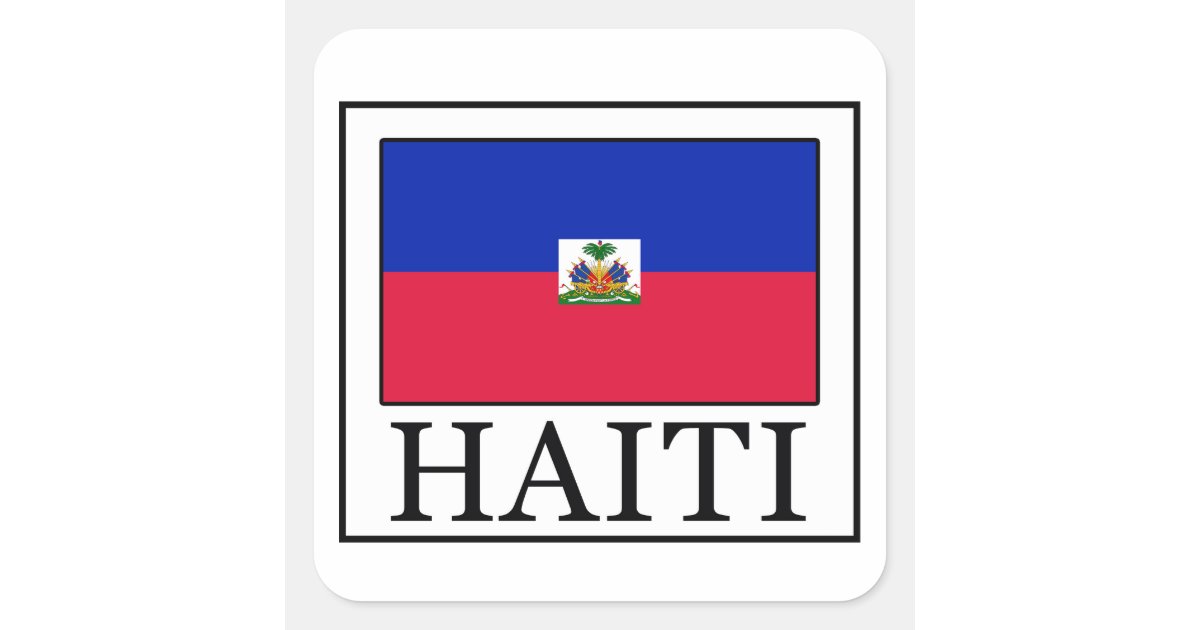 Haiti sticker Zazzle