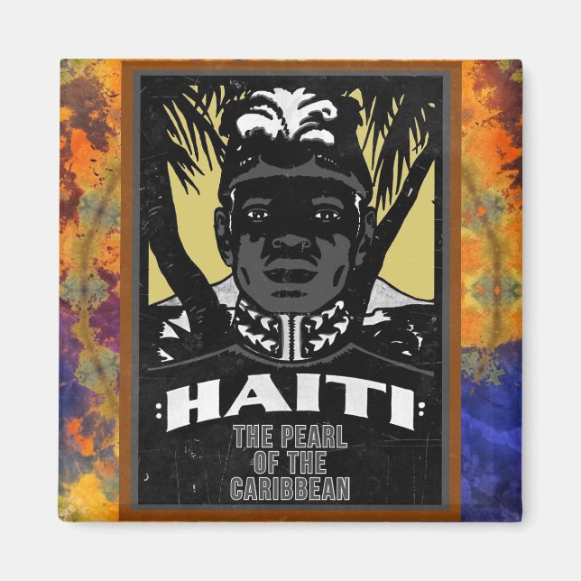 HAITI The Pearl of the Caribbean     Magnet (Front)