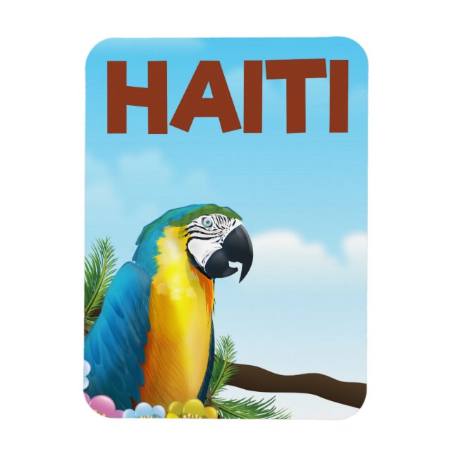 Haiti Travel poster Magnet (Vertical)