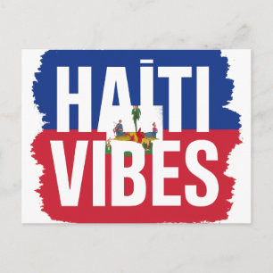 Haiti Vibes Postcard Tropical Souvenir