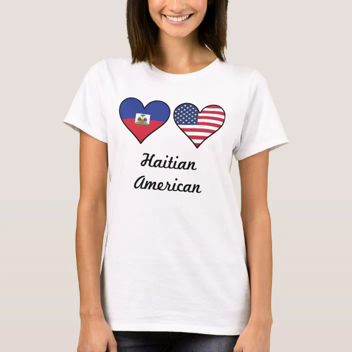 50% Haitian 50% American 100% Beautiful Haiti Flag Heart Baby Onesie 