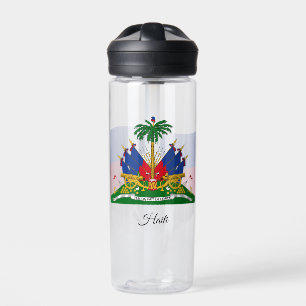 Haitian Coat of Arms, Flag, Haiti Water Bottle
