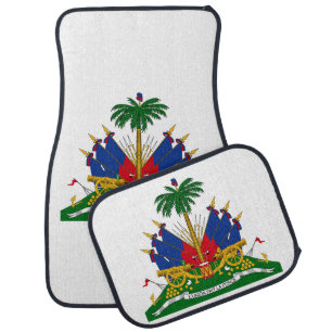 Haitian Coat of Arms (Haiti) Car Floor Mat