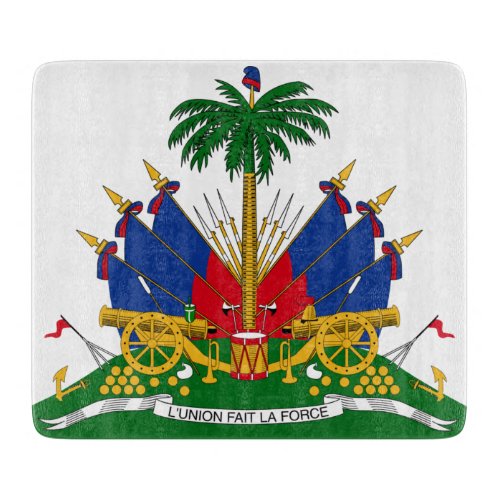 Haitian Coat of Arms Haiti Cutting Board