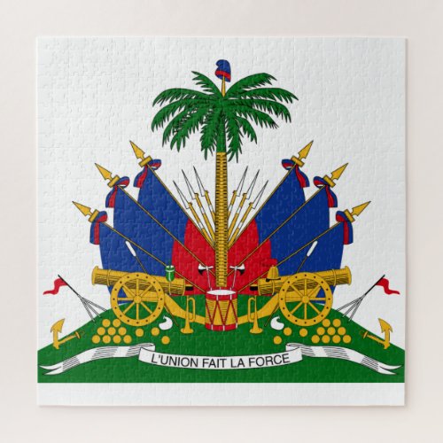 Haitian Coat of Arms Haiti Jigsaw Puzzle