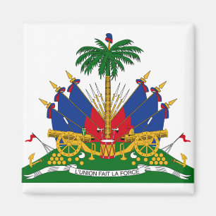 Haitian Coat of Arms (Haiti) Magnet