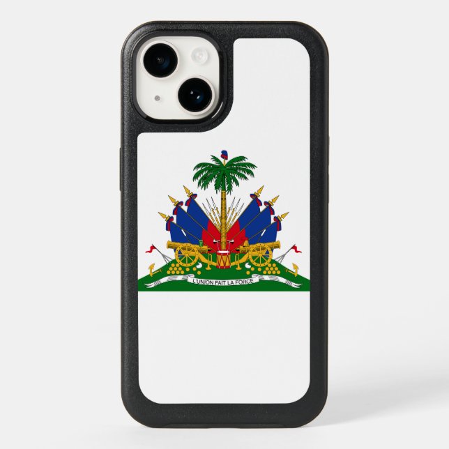 Haitian Coat of Arms (Haiti) Otterbox iPhone Case (Back)