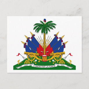 Haitian Coat of Arms (Haiti) Postcard